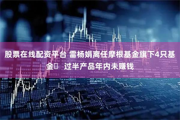 股票在线配资平台 雷杨娟离任摩根基金旗下4只基金  过半产品年内未赚钱