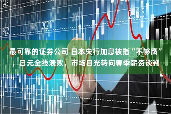 最可靠的证券公司 日本央行加息被指“不够鹰”，日元全线溃败，市场目光转向春季薪资谈判